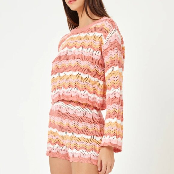 L*SPACE Sun Ray Sweater & Short set - Picture 12 of 16